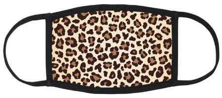 LEOPARD FACE MASK